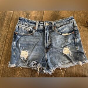 Old Navy High Rise O.G. Straight Jean Shorts | 4